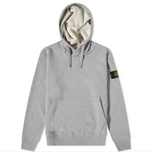 STONE ISLAND GARMENT DYED POPOVER HOODY